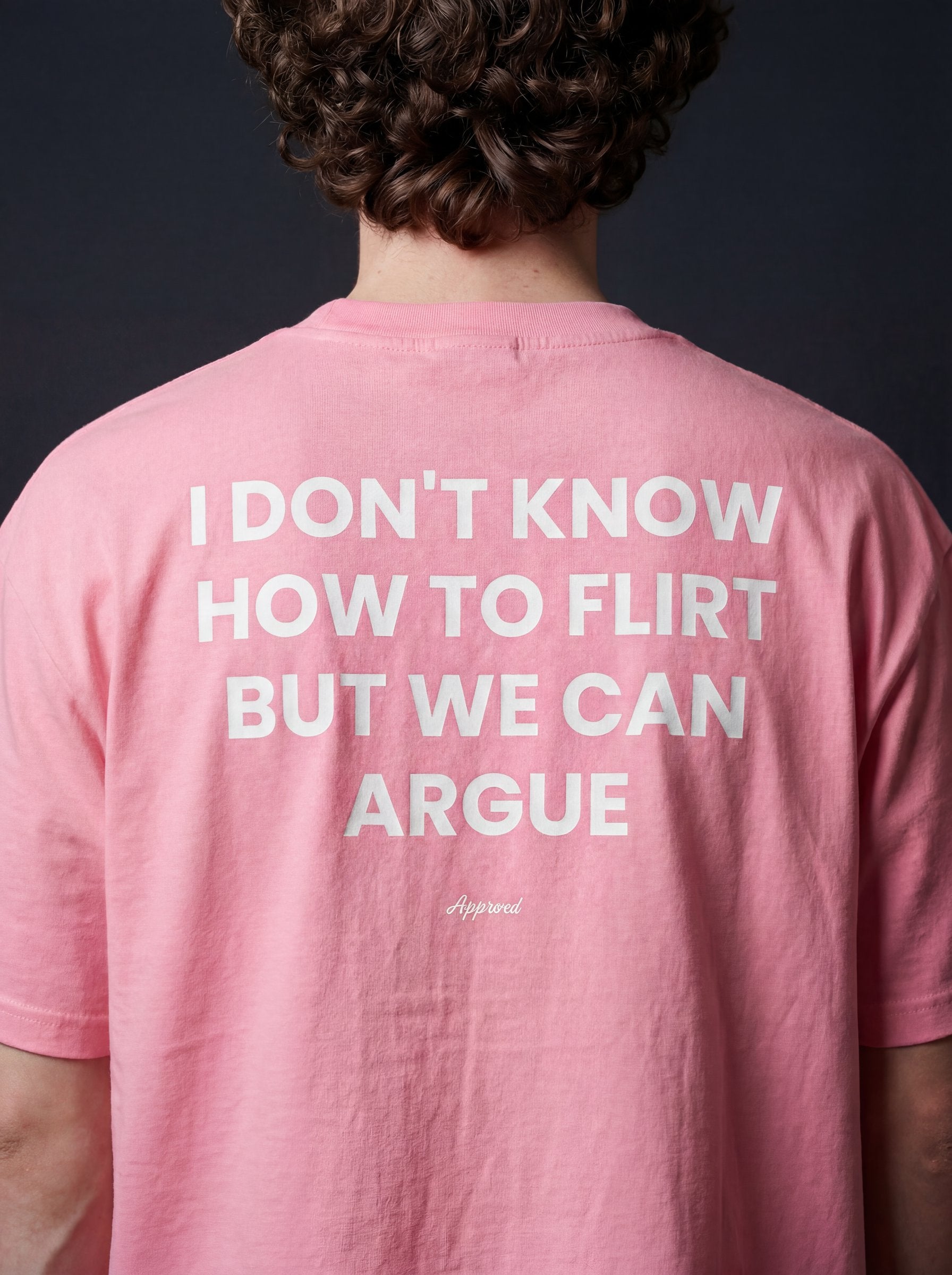 I DON'T KNOW HOW TO FLIRT BUT WE CAN ARGUE